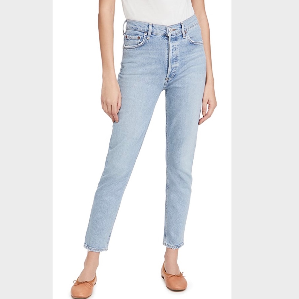 AGOLDE Nico High Rise Slim Fit Jeans - Picture 1 of 9